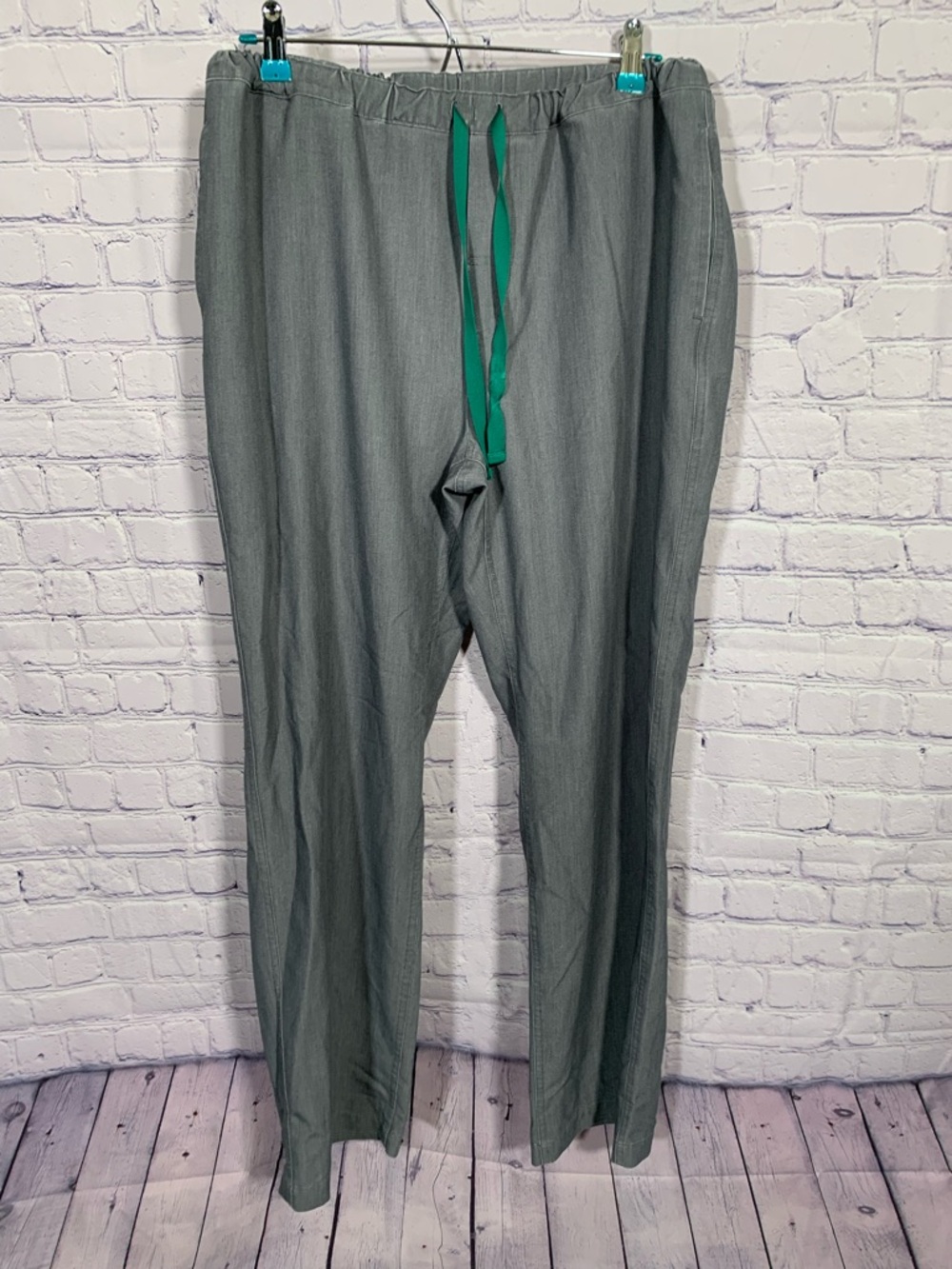 Figs Womens Pisco Basic Scrub Pant Gray Sz L Medical Nurse Doctor Hospital